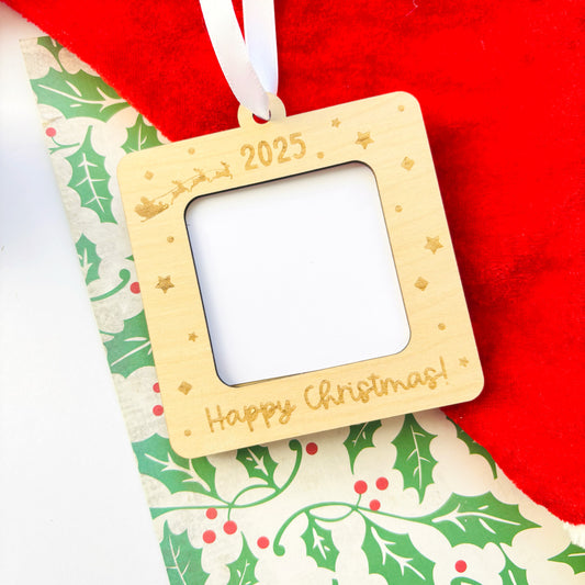 Christmas Photo Frame Ornament