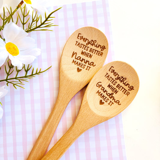 Personalised Mother’s Day Wooden Spoon