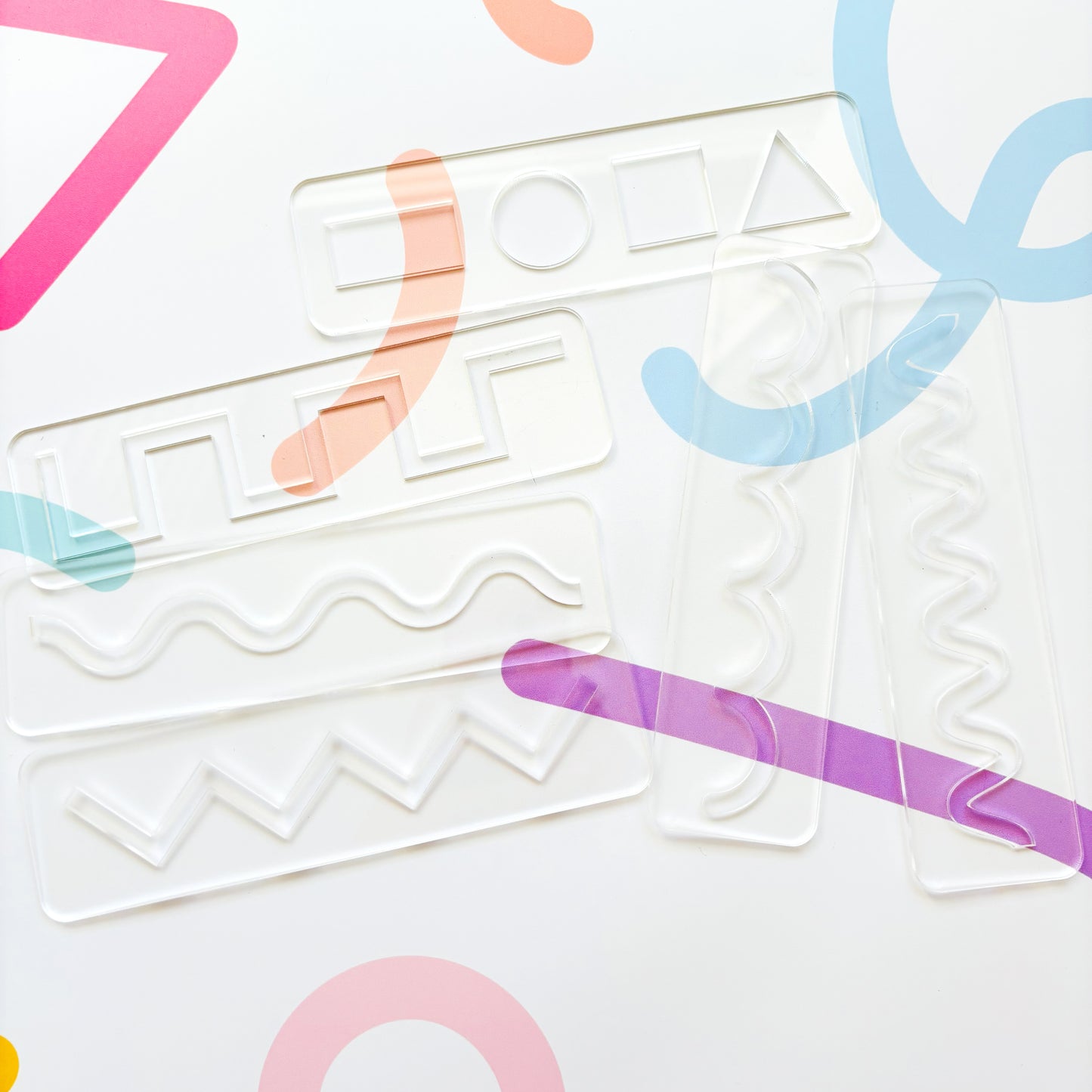 Montessori Tracing Stencil Set