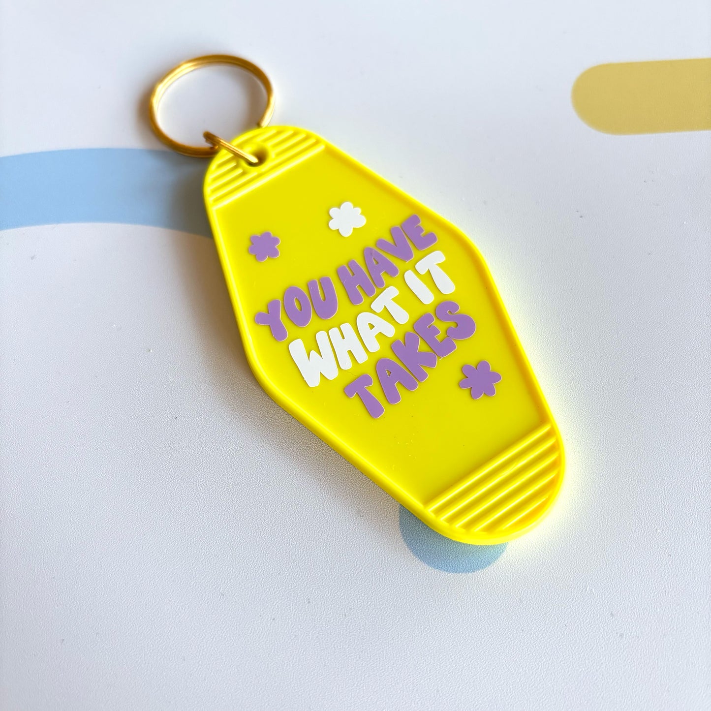 You Have What it Takes Motel Keyring