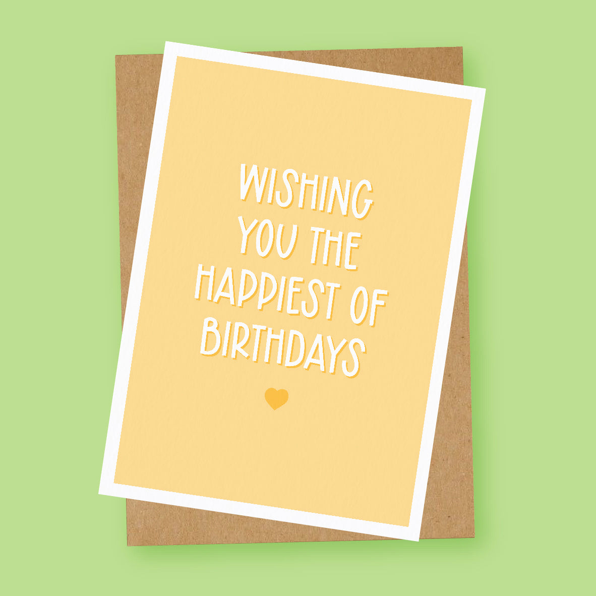 Wishing you the Happiest of Birthdays Card